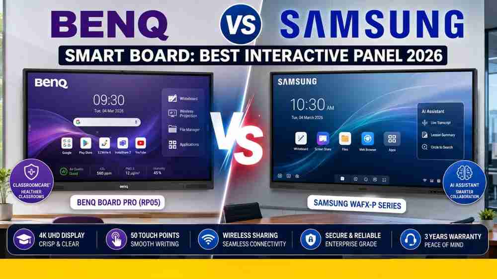 BenQ vs Samsung Smart Board: Best Interactive Panel 2026