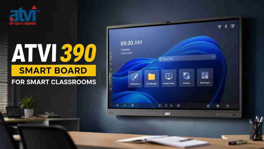 ATVI 390 Smart Board | Interactive Flat Panel for Teaching