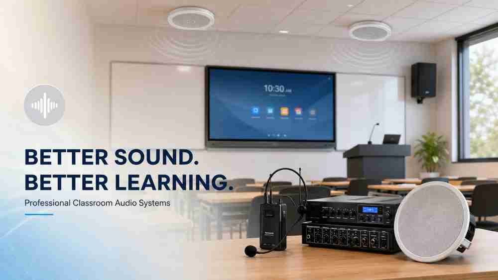 Classroom Audio System Setup: Complete Guide for Schools & Colleges (2026)