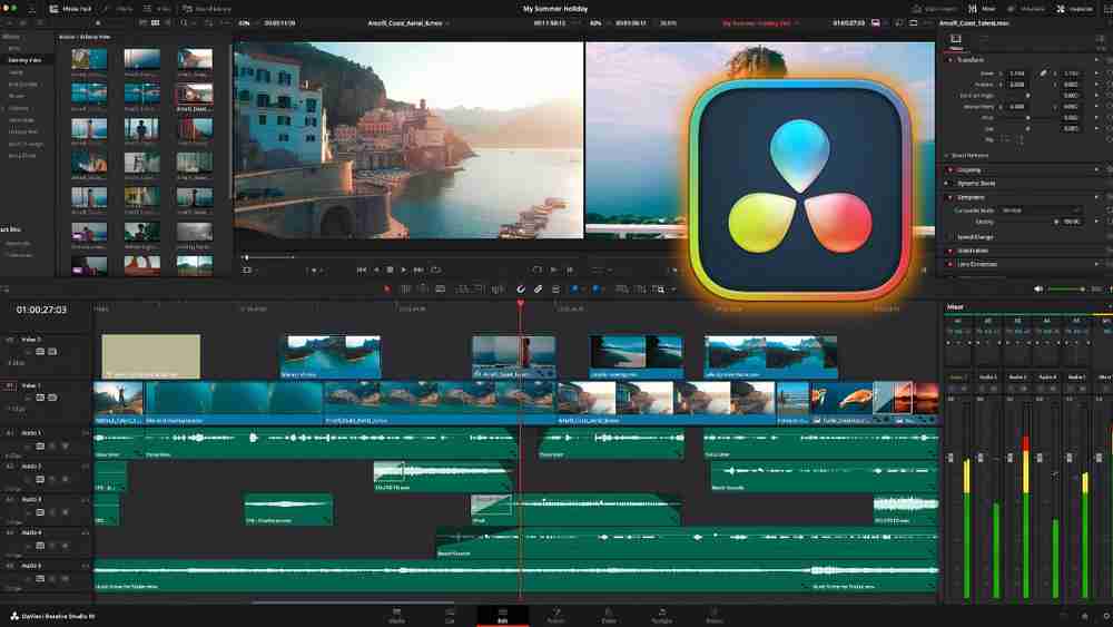 DaVinci Resolve color grading node workflow