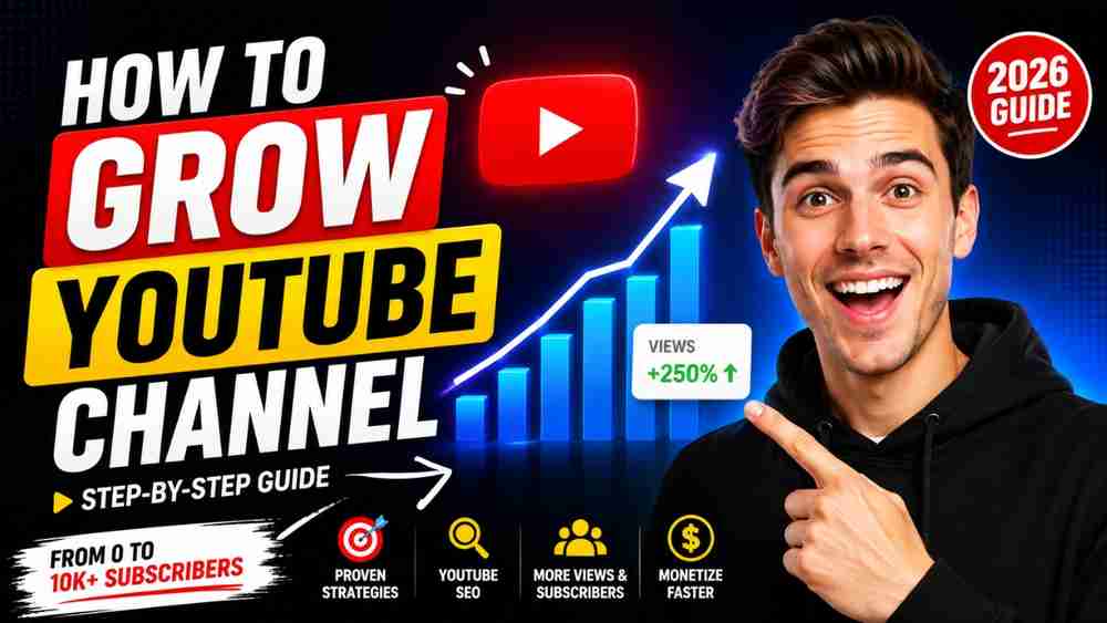 How to Grow a YouTube Channel in 2026 (Beginner's Guide)