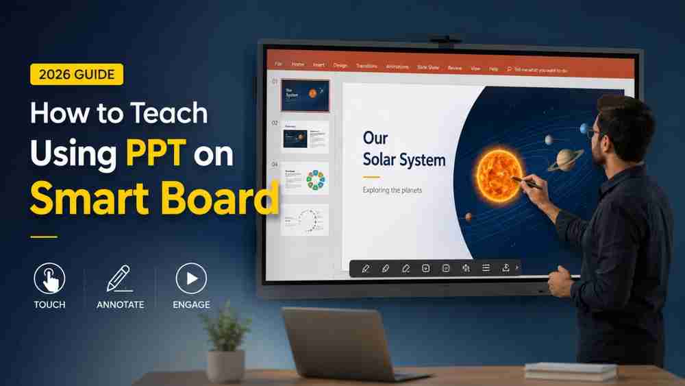 How to Teach on PPT in Smart Board – Complete Guide (2026)