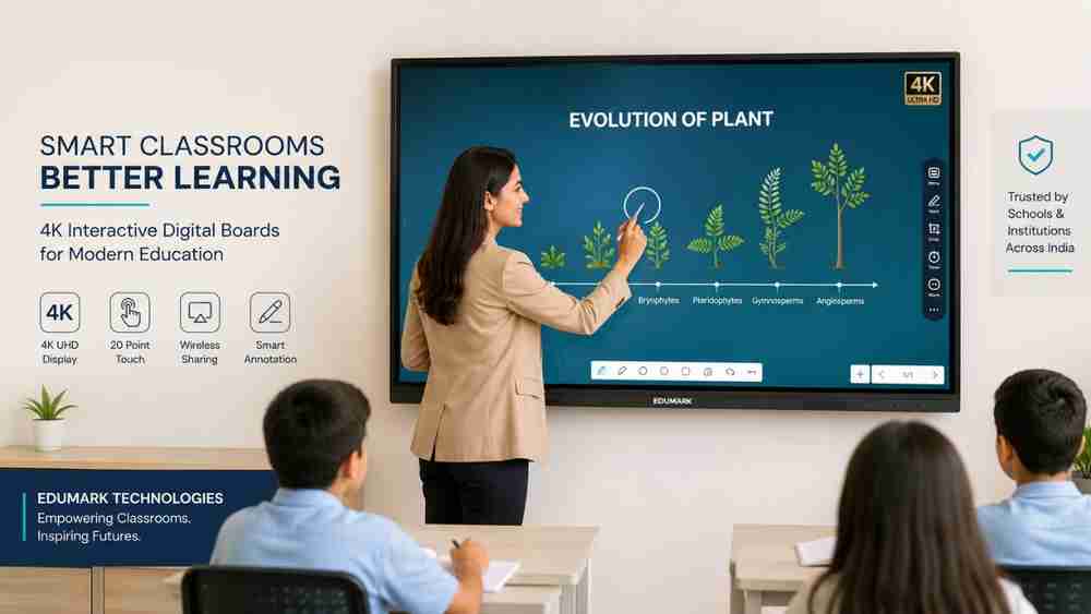 Best Digital Board Company in India – EduMark Technologies
