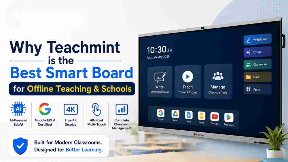 Why Teachmint is the Best Smart Board for Offline Teaching & Schools in 2026