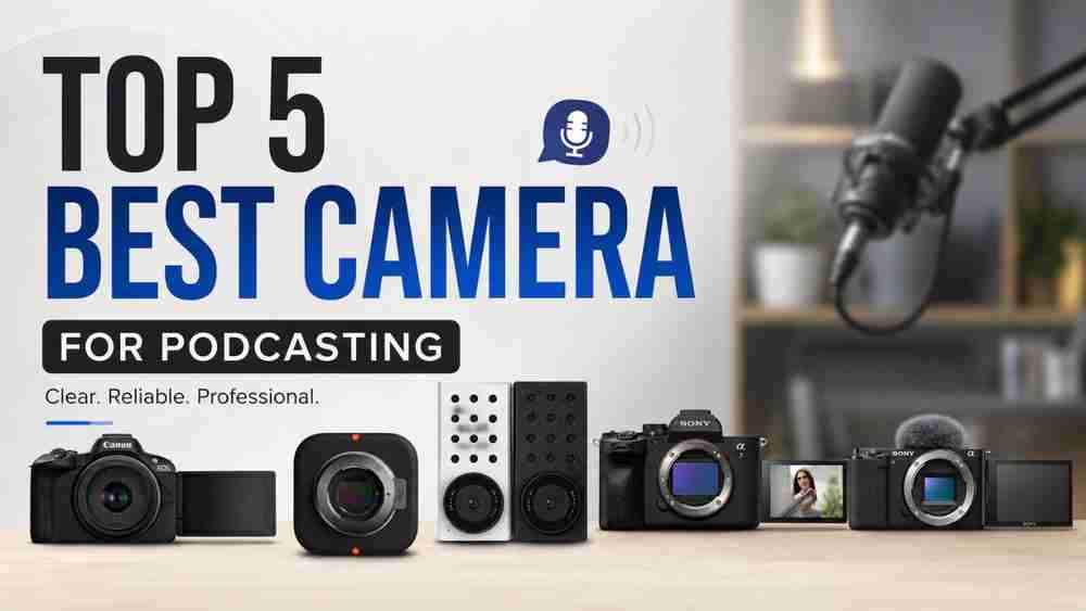 Top 5 Best Cameras for Podcasting in India 