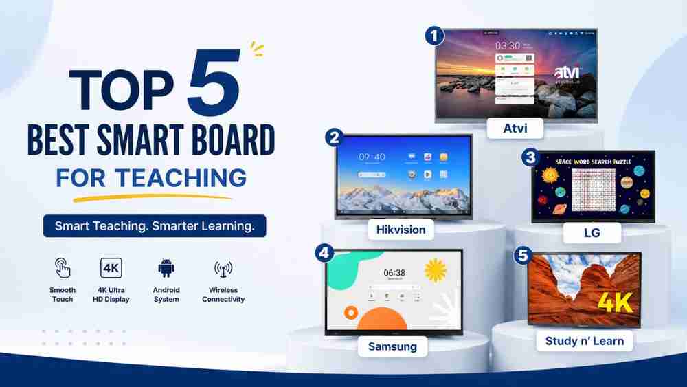 Top 5 Best Smart Boards for Teachers in India