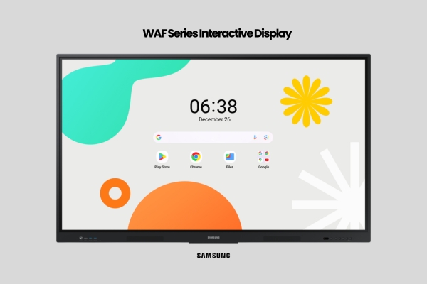 Samsung WAF Series Interactive Display (65", 75", 86") | Android 14 EDLA 4K Flat Panel 1