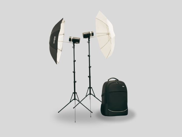 Godox MS200V-F Dual Studio Flash Monolight Kit | 200Ws Strobes 2