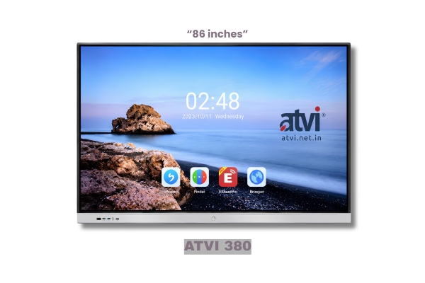 atvi 86" TR380 Series Interactive Touch Panel | Android 14 1